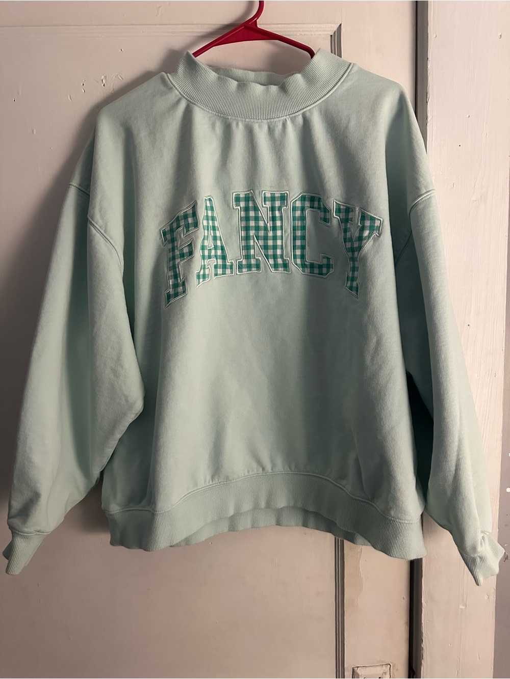 Fancy Mint Green Cozy Crewneck Sweatshirt